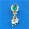 Antique Moti Nose Ring With Gold Plating