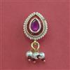 Antique Pearl Nose Ring With Gold Plating