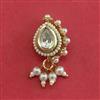 Antique Moti Nose Ring With Gold Plating