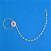 Antique Moti Nose Ring With Gold Plating