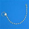Antique Moti Nose Ring With Gold Plating