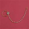 Antique Pearl Nose Ring With Gold Plating