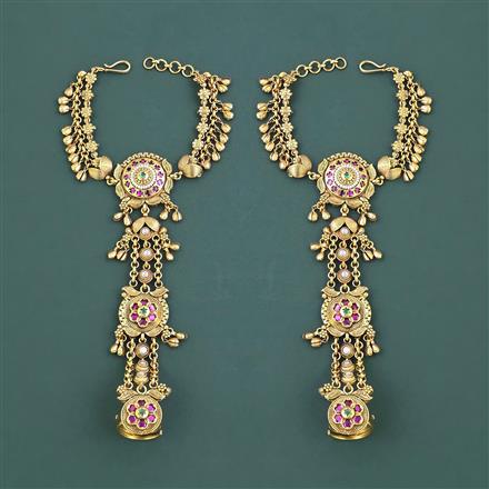 Antique Classic Hath Pan With Matte Gold Plating