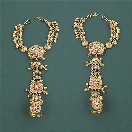 Antique Classic Hath Pan With Matte Gold Plating