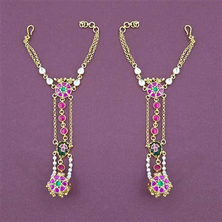 Antique Heritage Hath Pan With Matte Gold Plating