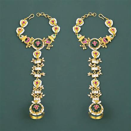 Antique Heritage Hath Pan With Matte Gold Plating