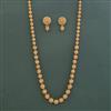 Antique Plain Gold Mala With Gold Plating