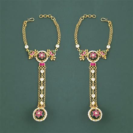 Antique Heritage Hath Pan With Matte Gold Plating