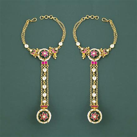 Antique Heritage Hath Pan With Matte Gold Plating