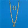 Antique Heritage Necklace With Matte Gold Plating