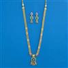 Antique Heritage Necklace With Matte Gold Plating