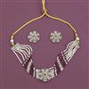 Antique Moti Necklace With Mehndi Plating