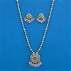 Antique Classic Pendant Set With Mehndi Plating