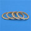 Antique Moti Bangles With Gold Plating