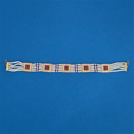 Antique Moti Shishful With Gold Plating