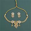 Antique Heritage Necklace With Matte Gold Plating
