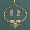 Antique Heritage Necklace With Matte Gold Plating
