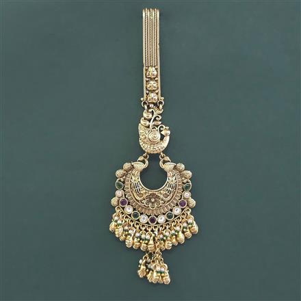 Antique Classic Jhuda With Matte Gold Plating