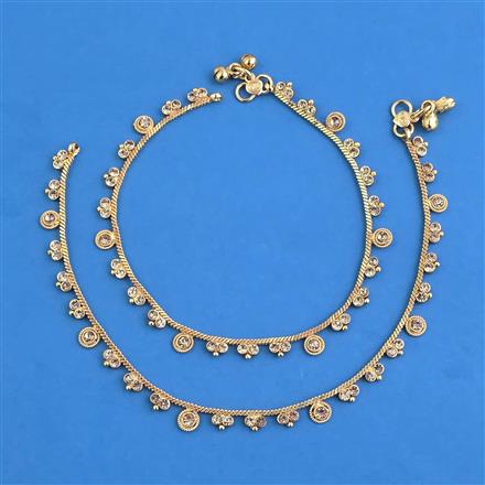 Antique Classic Payal With Gold Plating