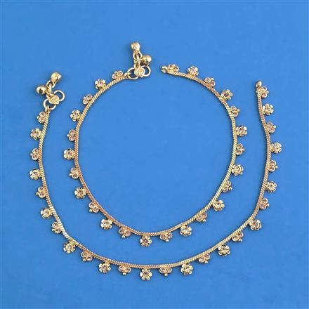 Antique Classic Payal With Gold Plating