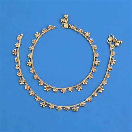 Antique Classic Payal With Gold Plating