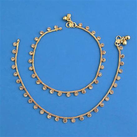 Antique Classic Payal With Gold Plating