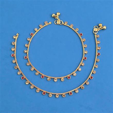 Antique Classic Payal With Gold Plating