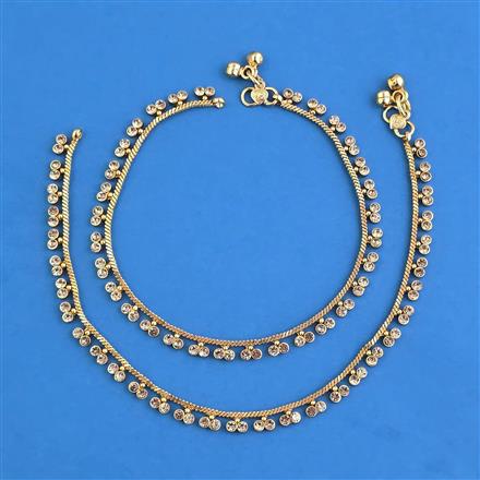 Antique Classic Payal With Gold Plating