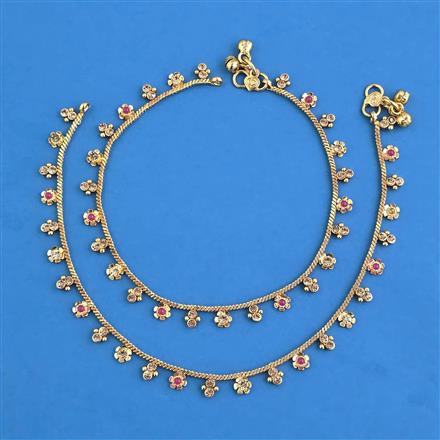 Antique Classic Payal With Gold Plating