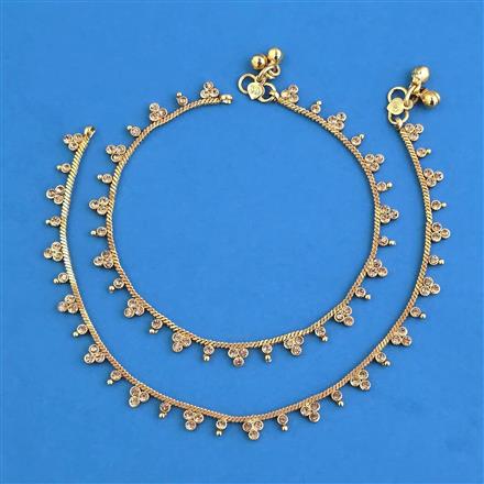 Antique Classic Payal With Gold Plating
