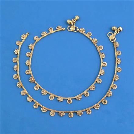 Antique Classic Payal With Gold Plating