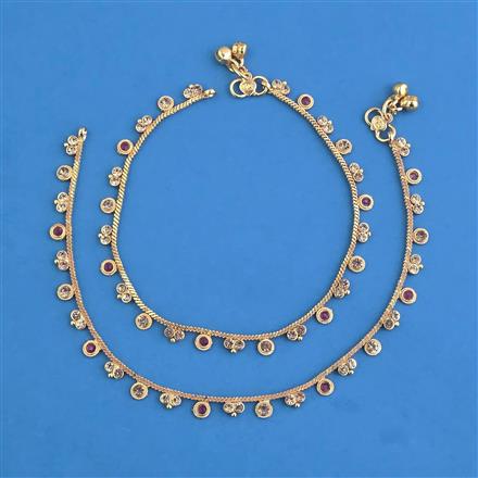 Antique Classic Payal With Gold Plating