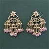 Antique Moti Earring With Mehndi Plating