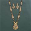 Antique Moti Mangalsutra With Matte Gold Plating