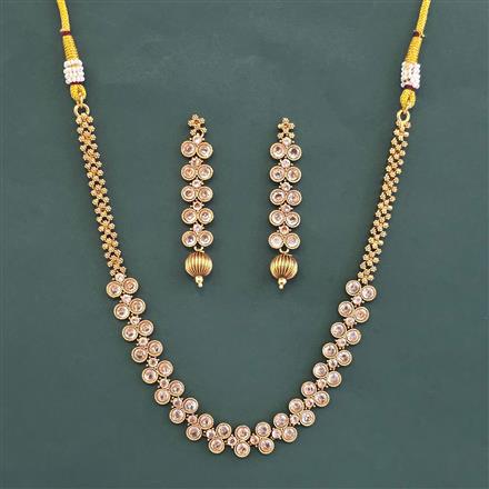 Antique Classic Necklace With Gold Plating