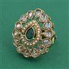 Antique Adjustable Ring with Mehndi Plating