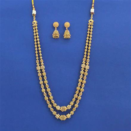 Antique Moti Mala With Gold Plating