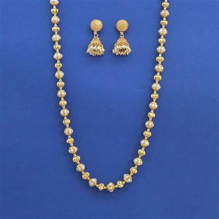 Antique Moti Mala With Gold Plating