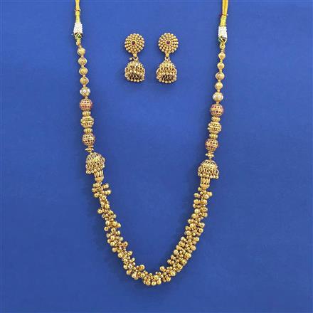 Antique Classic Mala With Gold Plating
