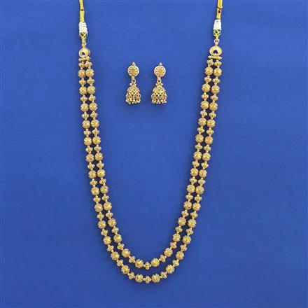 Antique Moti Mala With Gold Plating