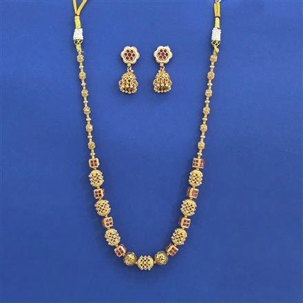Antique Moti Mala With Gold Plating