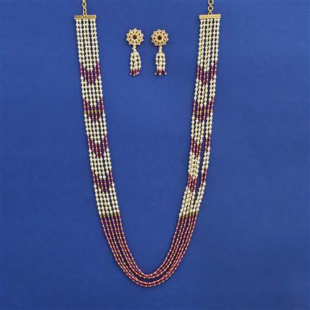 Antique Moti Mala with Gold Plating