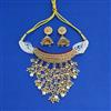 Antique Moti Necklace With Gold Plating