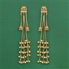Antique Long Earring with Gold Plating