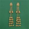 Antique Long Earring with Gold Plating