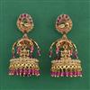 Antique Jhumki with Matte Gold Plating