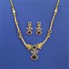 Antique Classic Necklace with Matte Gold Plating