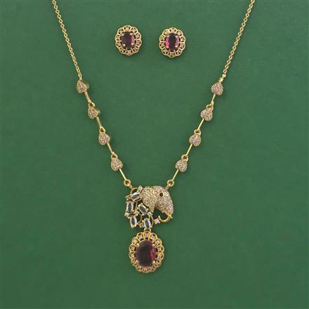Antique Classic Necklace with Gold Plating