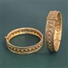 Antique 2 Pc Openable Bangles with Gold Plating