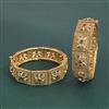 Antique 2 Pc Openable Bangles with Gold Plating